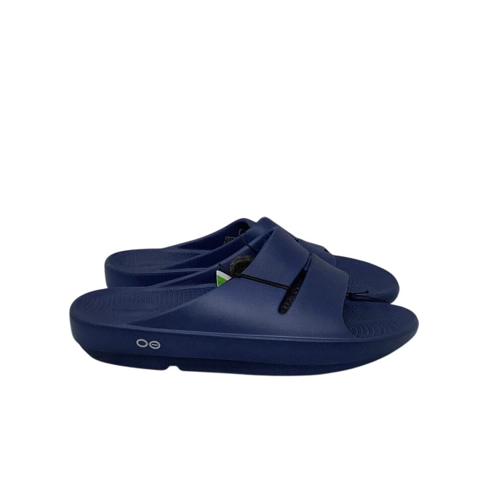 Sold out - OOFOS Blue Sporty Sandals